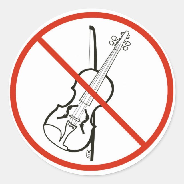 end gun violence classic round sticker (Front)