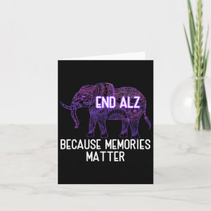 End Heimer Because Memories Problem Elephant Heime Card
