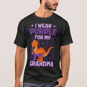 End Heimer I Wear Purple For My Grandma Heimerheim T-Shirt