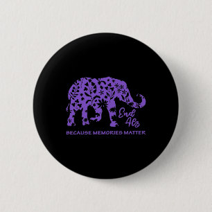 End Heimerheimer Awareness Memories Problem Elepha 6 Cm Round Badge