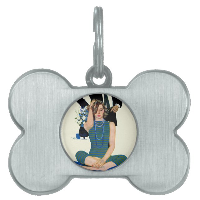 End of a Marriage Pet Name Tag (Front)