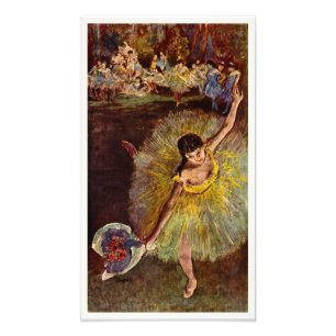 End of an Arabesque by Edgar Degas, Vintage Ballet Photo Print
