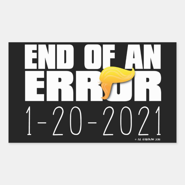 End of an Error Stickers (4) (Front)