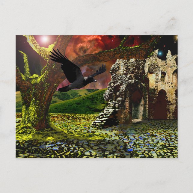 End of days... The last tree. Postcard (Front)