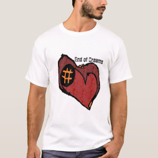 End of Dreams Coloured Heart T-Shirt