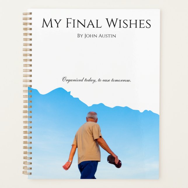 End-of-Life Planning Checklist & Organizer  (Front)