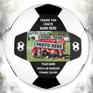 End of Season Gift Ideas for Soccer Coach, Custom Soccer Ball