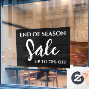 End of Season Sale Sign, Boutique Signage, Store