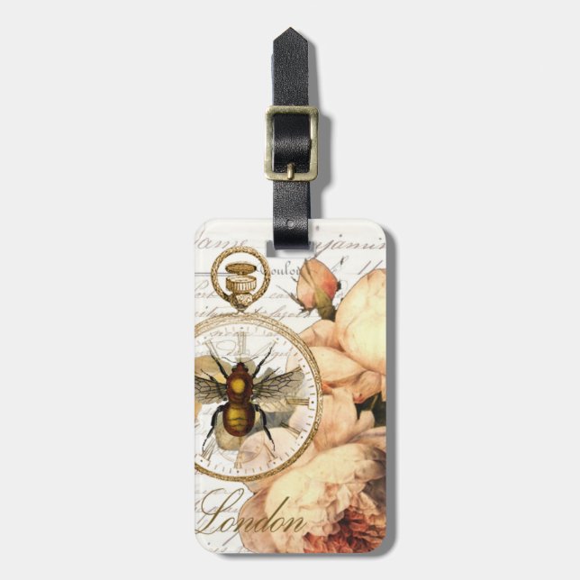 End of Summer Luggage Tag (Front Vertical)