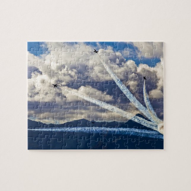 End of the Air Show Jigsaw Puzzle (Horizontal)