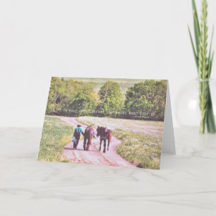 END OF THE DAY Greeting Card