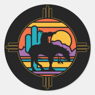 End of the Trail Classic Round Sticker