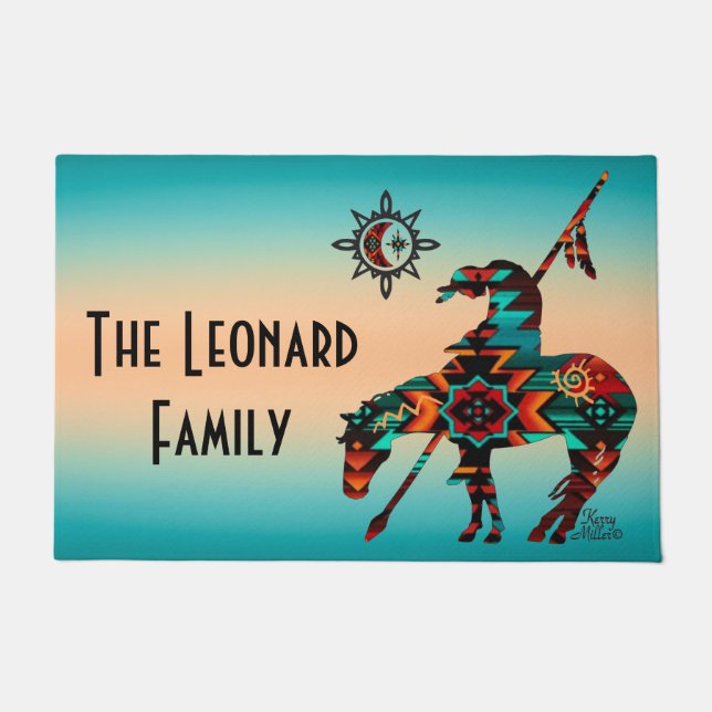 End Of The Trail Doormat (Front)