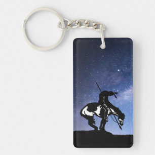 End of the Trail with Milky Way Key Ring