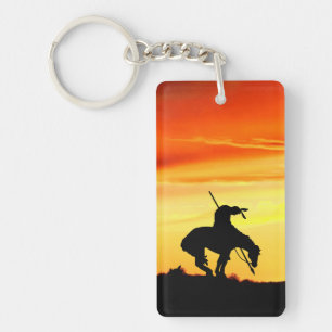 End of the Trail with Sunset Key Ring
