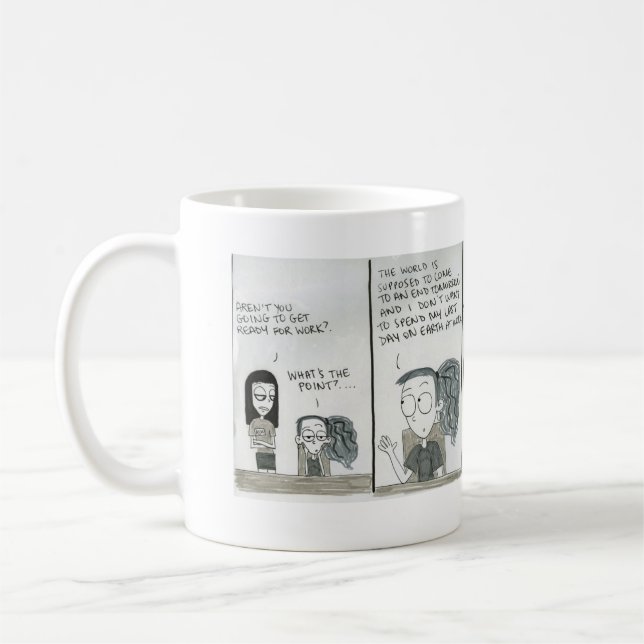"End of the World" mug (Left)