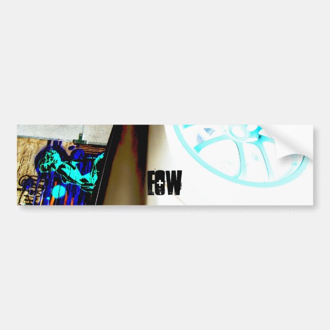 End of The World team logo Bumper Sticker (Front)