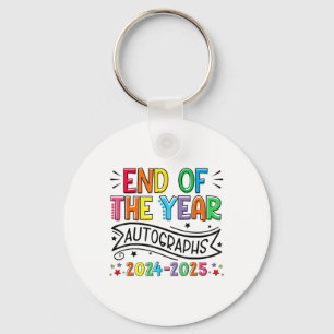 End Of The Year Autographs 2024-2025 Last Day Of S Key Ring