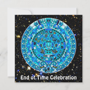 End of Time December 21, 2012 Party Celebration Invitation