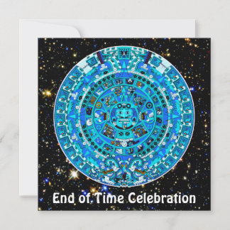 End of Time December 21, 2012 Party Celebration Invitation