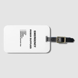 End of World Luggage Tag
