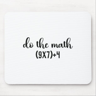 End Of Year Teacher Gifts Witty Math Slever Math J Mouse Pad