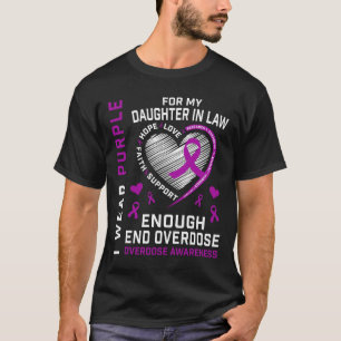 End Overdose Awareness Shirt Enough Purple Daughte
