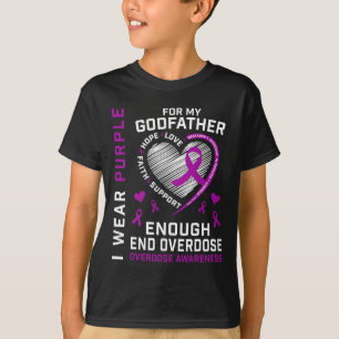 End Overdose Awareness Shirt Enough Purple For My