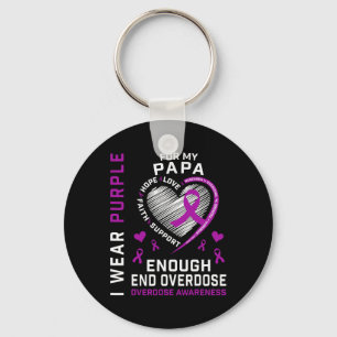 End Overdose Awareness Shirt Enough Purple For My Key Ring