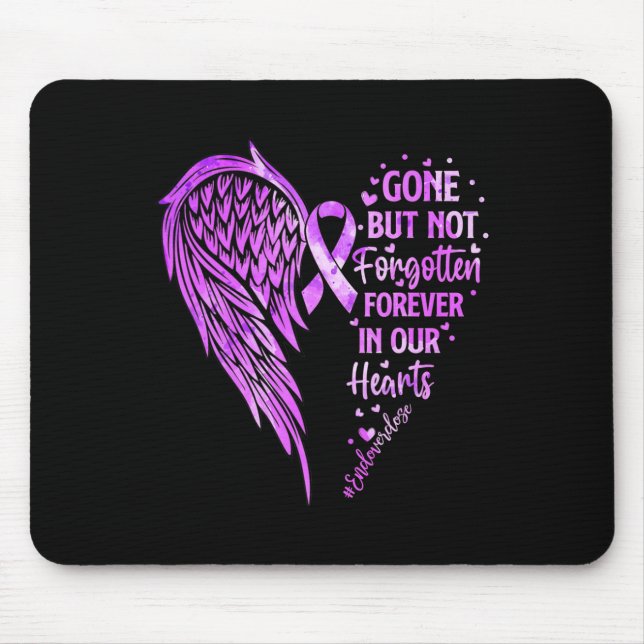 End Overdose  Loved One Memorial Overdose Awarenes Mouse Pad (Front)