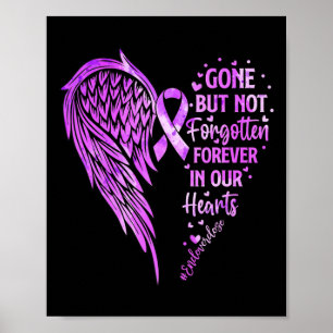 End Overdose Loved One Memorial Overdose Awareness Poster