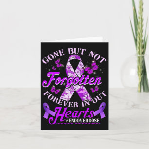 End Overdose Loved One Memorial Remembrance 1 Card