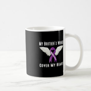 End Overdose My Brother's Wings Cover My Heart Coffee Mug