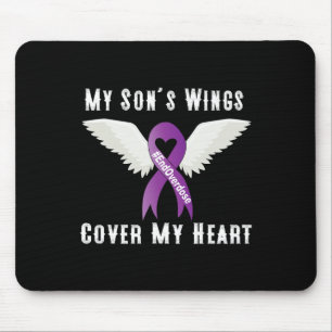End Overdose My Son's Wings Cover My Heart 1 Mouse Pad