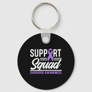End Overdose Support Squad Overdose Awareness 1 Key Ring