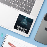 End Plastic Waste – Ocean Awareness Sticker