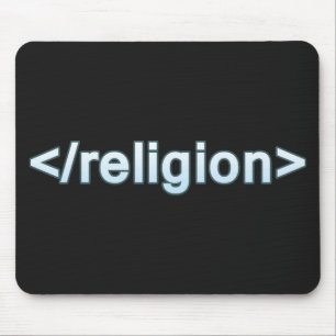 End Religion Mouse Pad
