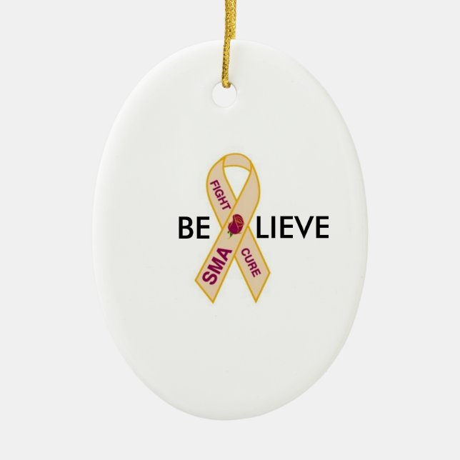 END-SMA-pin, BE, LIEVE Ceramic Tree Decoration (Front)