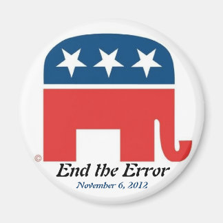 End the Error on November 6, 2012 Magnet