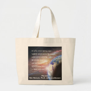 End The Hoax Tote by RoseWrites
