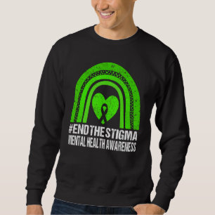 End The Stigma Mental Health Awareness Shirt Green