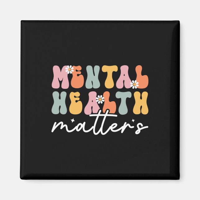 End The Stigma Mental Health Problems Mental Healt Magnet (Front)