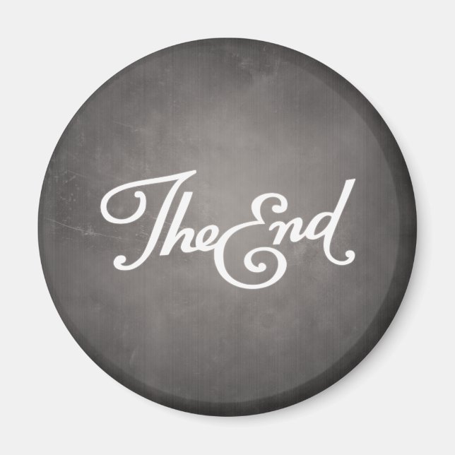 End Title Card magnet (Front)