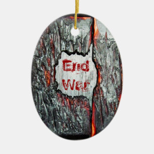 End War Ceramic Tree Decoration
