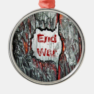 End War Metal Tree Decoration