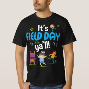 End Year Field Day Kids Kindergarten 1st Grade Gi T-Shirt
