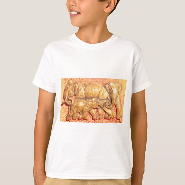 Endangered African Mara Elephants T-Shirt (Front)