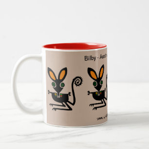 Endangered animal - Aussie wildlife -BILBY - Mug