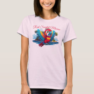 Endangered Parrot Tropical Bird Tropic Macaw 🏝🐦 T-Shirt