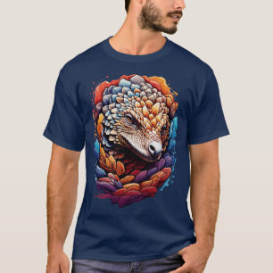 Endangered Species Mix Pangolin x Stromatolite Gra T-Shirt